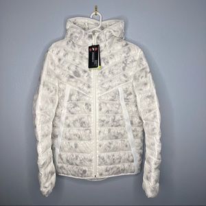 Nike Sportswear Zero Thermore EcoDown Marble Jacket Mens Medium M CU7712-100